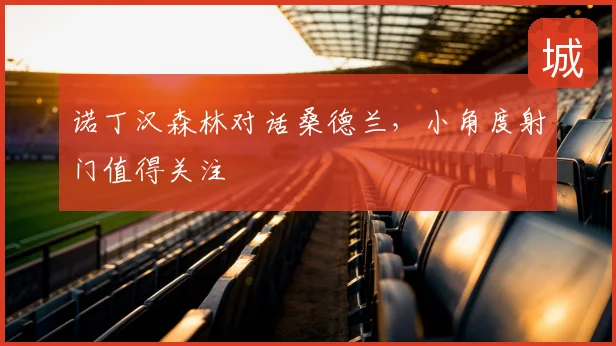 诺丁汉森林对话桑德兰，小角度射门值得关注